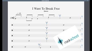 Download lagu I Want To Break Free RockSchool Grade 1 Drums mp3 Download lagu I Want To Break Free RockSchool Grade 1 Drums mp3