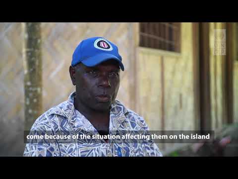 #ClimateAdaptation - How do displaced communities plan to move islands?