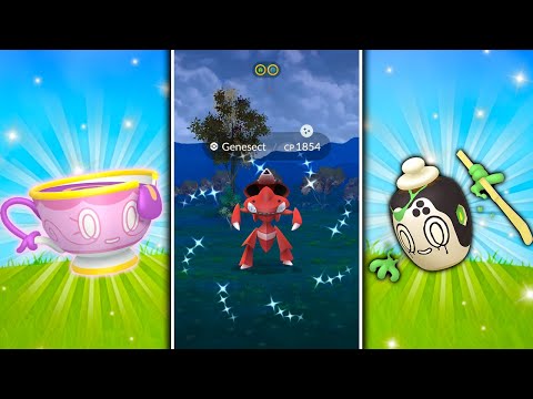 THIS WEEK IN POKEMON GO! Shiny Genesect Raids, Shiny Sinistea Release and Much More!