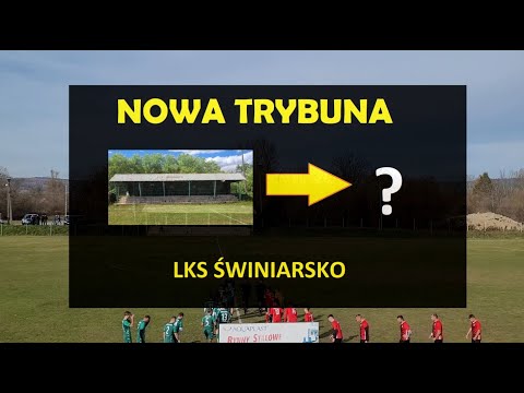 Nowa trybuna LKS Świniarsko | 29.12.2024