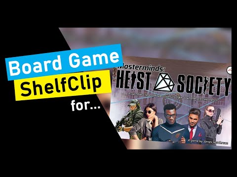ShelfClips: Masterminds: Heist Society (Short Board Game Preview)