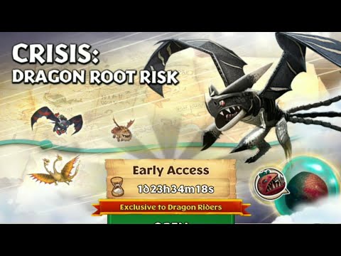CRISIS:DRAGON ROOT RISK - New Gauntlet Event - Dragons:Rise of Berk