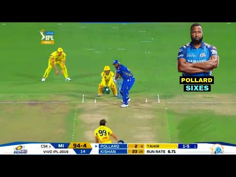 Kieron Pollard Top 10 Powerful Sixes in Cricket Ever || Ft. Bigman