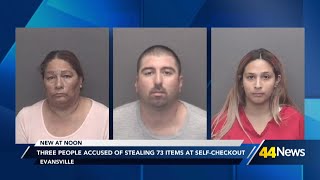 EPD: Three charged with organized theft after walking out of store with 73 unpurchased items