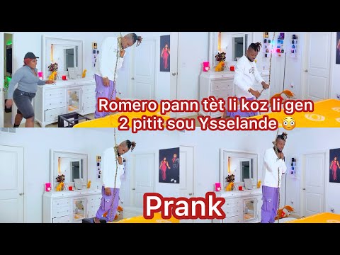 Prank Romero hangs himself because he has 2 children outside on Ysselande 🤔☹️😆deblozay