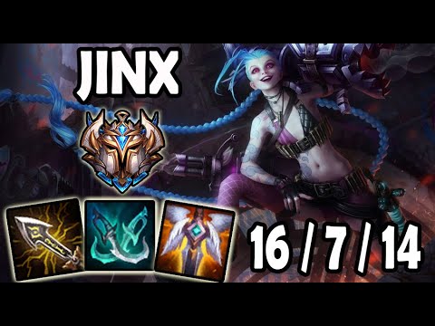 Jinx vs Xayah ADC Ranked Challenger EUW