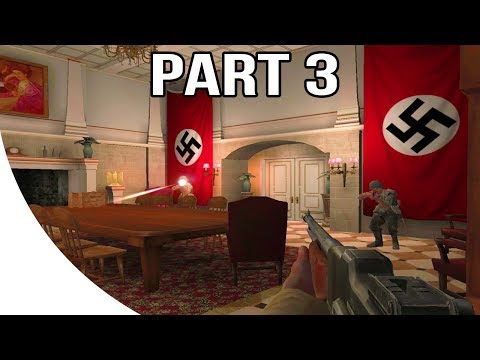 Call of Duty 1 Gameplay Walkthrough Part 3 - American Campaign - Alps Chateau