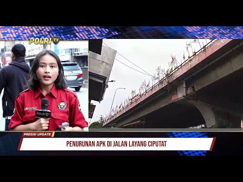 PRESISI UPDATE : SATPOL PP TANGSEL TERTIBKAN APK 12/02/2024 13.00