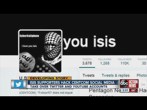 Centcom Social Media Hacked