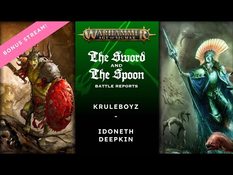 Kruleboyz v Idoneth Deepkin #games #adwip  #ageofsigmar #newaos