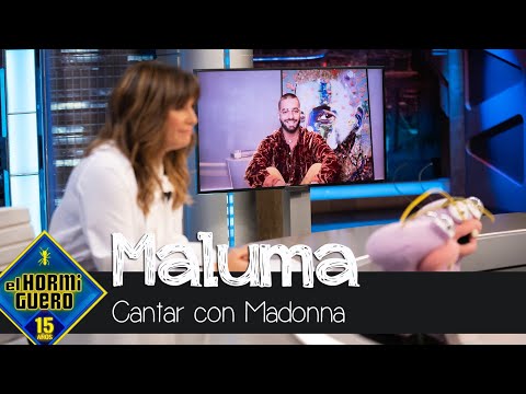 ¿Se puso nervioso al cantar con Madonna? Maluma lo confiesa - El Hormiguero
