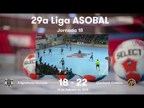 LIGA ASOBAL J18: Frigoríficos Morrazo - Liberbank Cuenca 18-22
