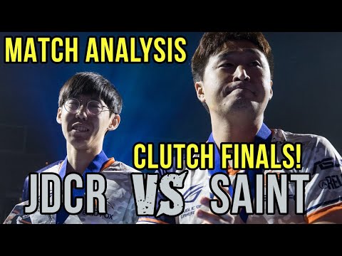 Battle Of The BEST TEKKEN PLAYERS:  JDCR VS SAINT |  MATCH ANALYSIS