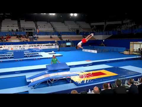 CABRAL Diogo (POR) M - 2019 Trampoline Worlds, Tokyo (JPN) - Qualification Double Mini R1