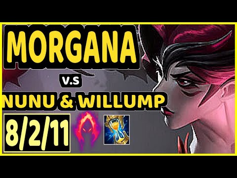 CINKROF (MORGANA) vs NUNU & WILLUMP - 8/2/11 KDA JUNGLE GAMEPLAY - EUW Ranked GRANDMASTER