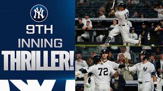 FULL INNING: Yankees WALK IT OFF in the bottom of the 9th to win a THRILLER! ????????