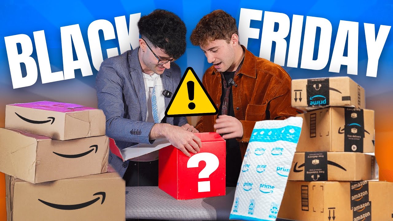 PROVIAMO I GADGET BEST BUY IN SCONTO AL BLACK FRIDAY AMAZON 2025! 🤩 + REGALO BUONI AMAZON! 🤑