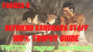 Befriend Gandhara Staff Member - Yakuza 0 100% Trophy Guide