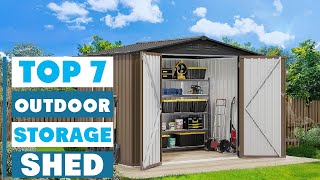 7 Best Outdoor Storage Shed Reviews | Find Your Perfect Fit Today!
