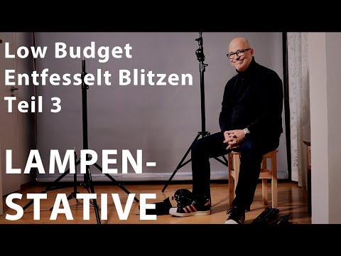 Entfesselt Blitzen Low Budget Teil 3 - Lampenstative, Manfrotto, Walimex
