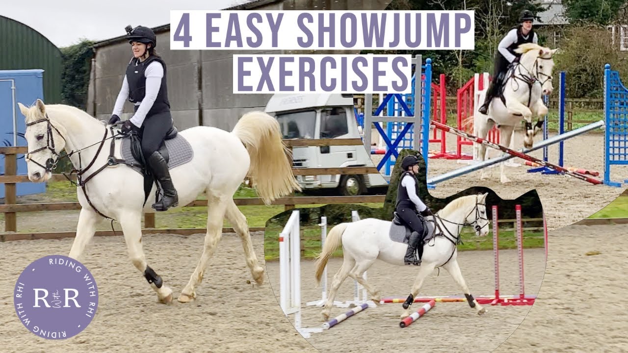 Show jumping exercises