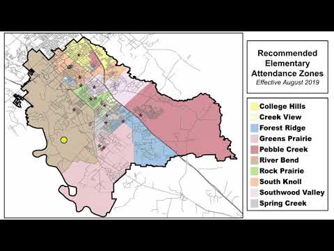 CSISD Board Meeting 10/01/18 - Special Workshop - Elementary Boundary Adjustment