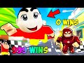 SHINCHAN and I Became SUPERMAN in Super Hero Race Clicker ROBLOX | AMAAN-T