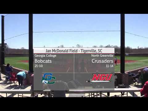 NGU Softball 2019 - North Greenville vs. Georgia College (Game 1)