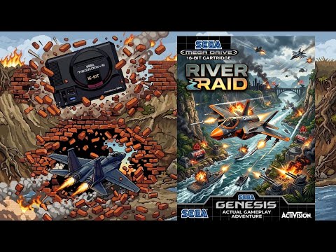 River Raid Remastered - Sega Megadrive 