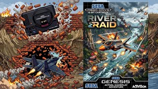 River Raid Remastered - Sega Megadrive 