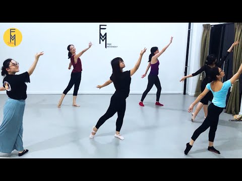 Chinese Dance Techniques Class With Xiao Jing | Free Movement Dance