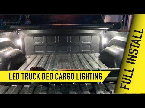 LED Truck Bed Cargo Lighting Install