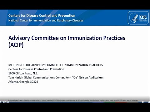 February 2023 ACIP Meeting - Public Comment & Votes