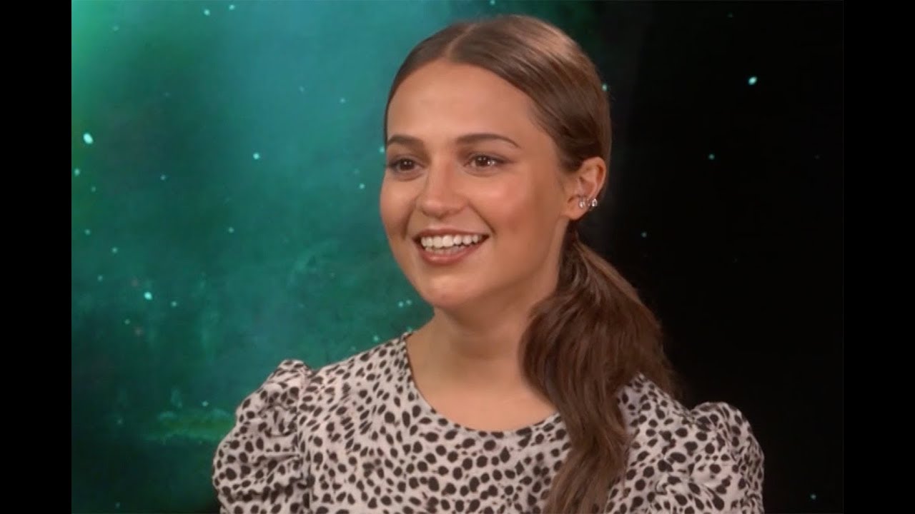 Alicia Vikander Almost DIED Filming Tomb Raider (& She Ate CARBS!) - YouTube