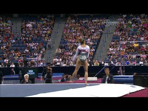 Mattie Larson - Floor Exercise - 2010 Visa Championships - Women - Day 1