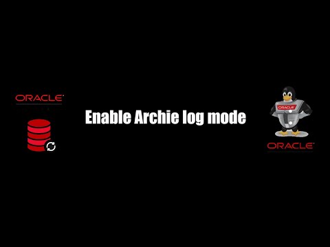How to Enable archive log mode on Oracle DB
