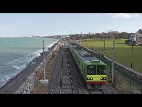 8510 and 8520 Class DART Trains - Booterstown, Dublin
