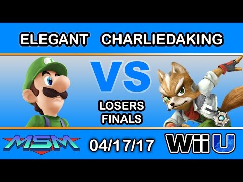 MSM 94 - BSD | Elegant (Luigi) Vs. LH | Charliedaking (Fox) Losers Finals - Smash Wii U