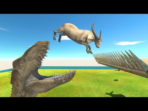 Animals vs Dinosaurs Parkour - Animal Revolt Battle Simulator