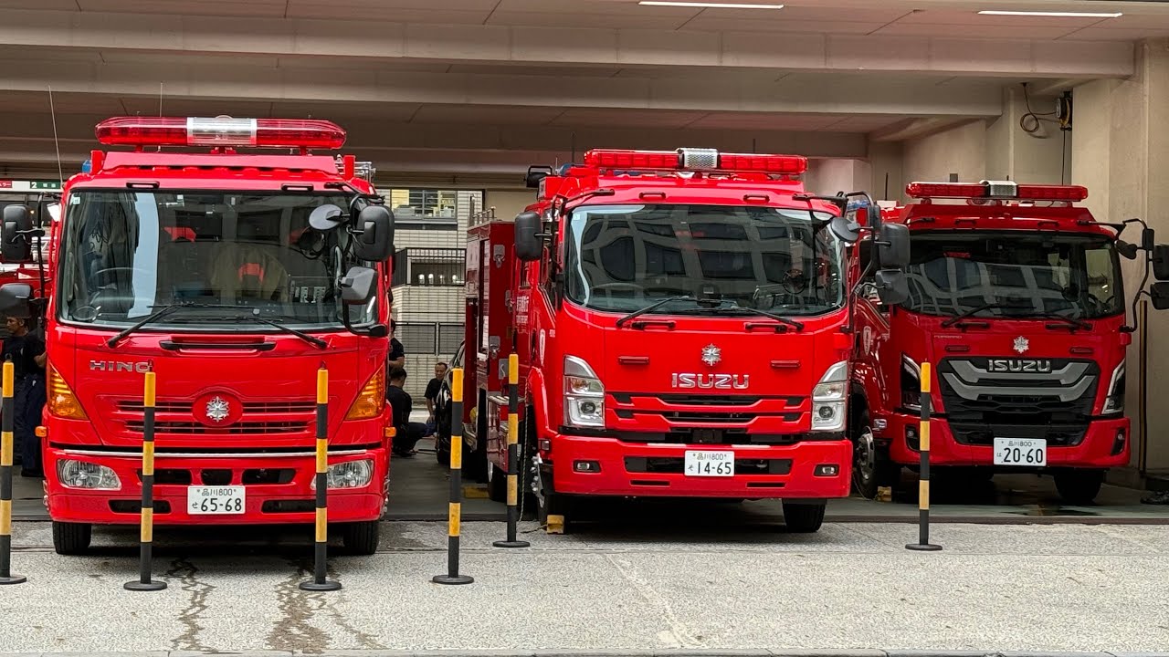 【2026年新年特大SP】緊急車両24時　火災現場から救急現場、さまざまな現場へ出場する東京消防庁の消防車や救急車の緊急走行！！　#東京消防庁 #緊急走行 #消防車 #救助隊 #ポンプ車 #救急車 