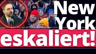 New York: Schock-Skandal direkt bei der Vereidigung!