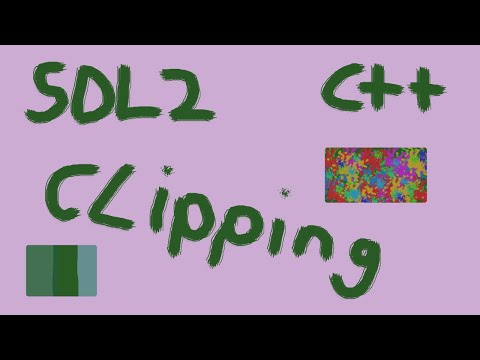 Clipping Textures with SDL2 image