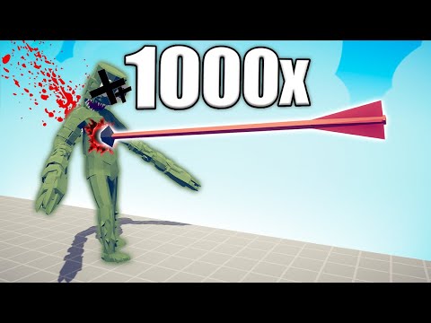 1000x OVERPOWERED ARCHER vs UNITS - TABS | Totally Accurate Battle Simulator 2023