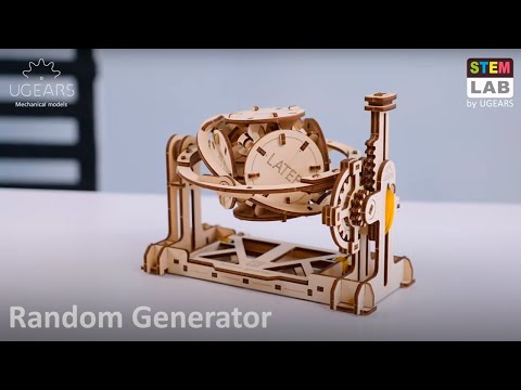 UGears STEM Mechanical Models - Random Generator    