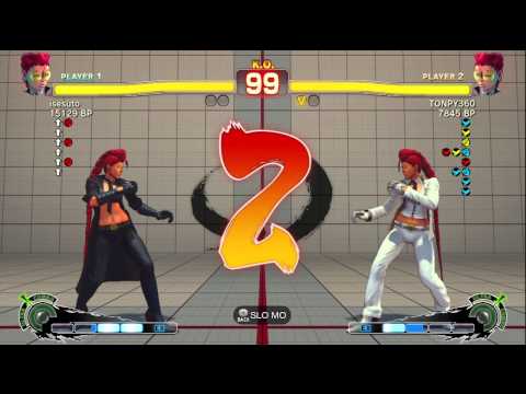 Tonpy [Viper] vs isesuto [Viper] SSF4 Japanese Online Ranked Matches - TRUE-HD
