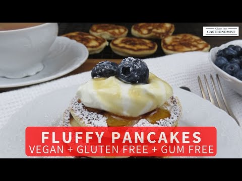 Vegan & Gluten Free Pancakes (Gum & Nut Free)