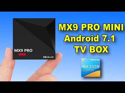 MX9 Pro Mini Android 7.1 Tv Box Quick Look Benchmarks And Video Test