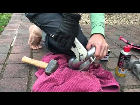 Atomic Coffee Machine - how to remove a stuck steam knob and recut threads