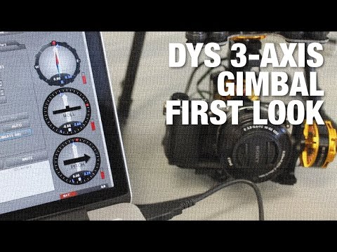 DYS 3-Axis Gimbal w/ Sony NEX 5 and Tarot Hexacopter First Look