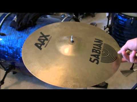 Sabian AAX Metal Crash 16" : Sound Demo